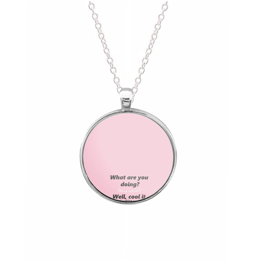 What Are You Doing - Jenna Ortega Necklace