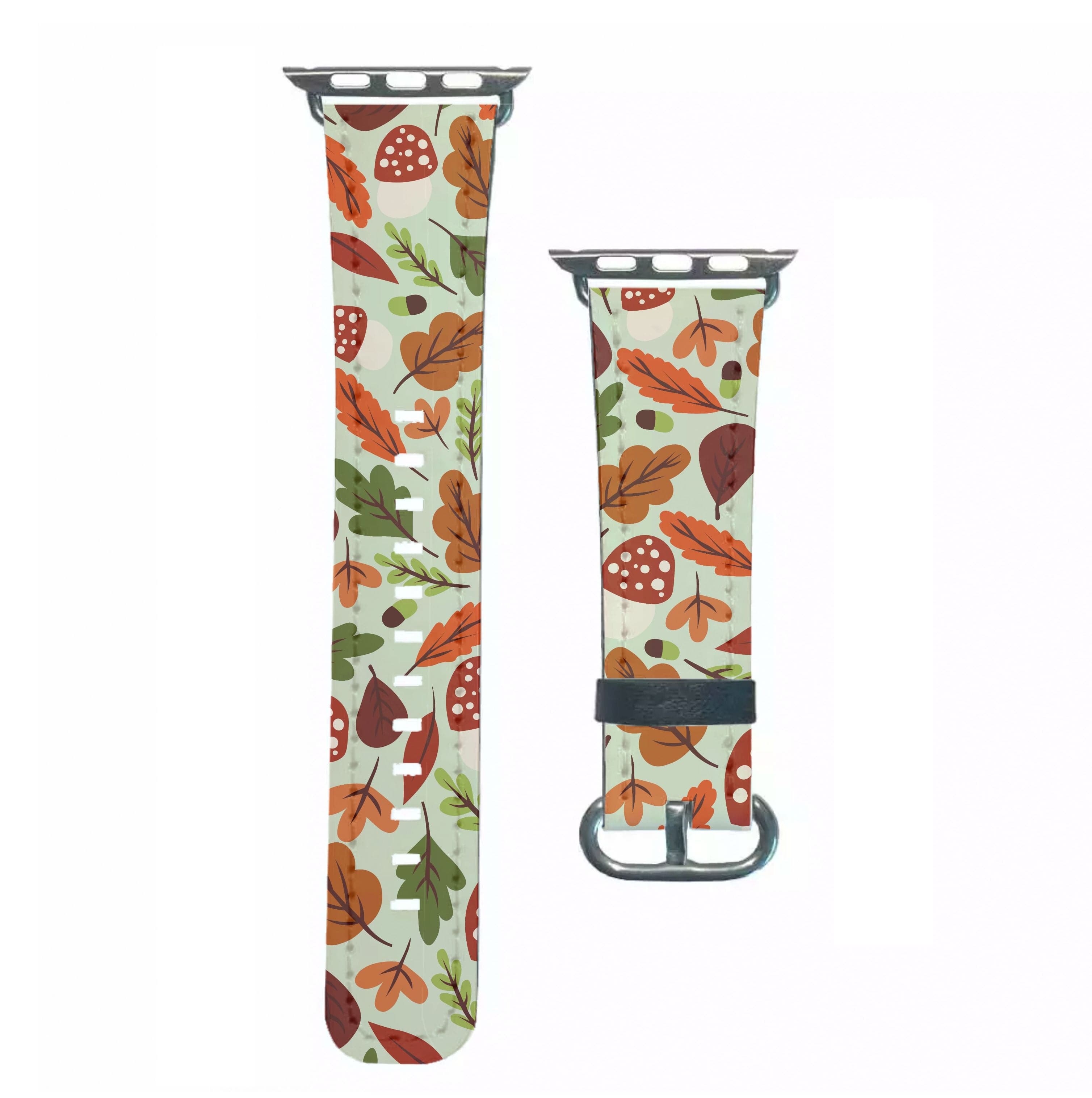 Autumn Pattern Apple Watch Strap