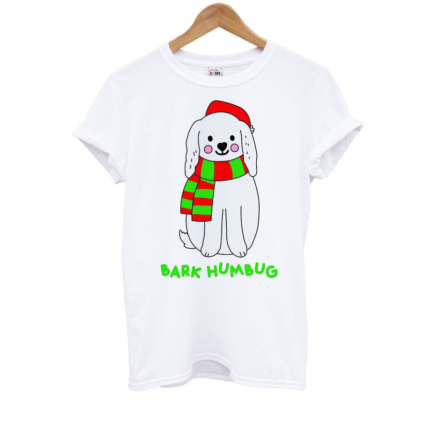 Bark Humbug - Christmas Puns Kids T-Shirt