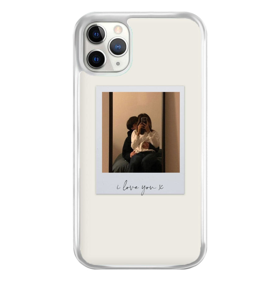 I Love You Polaroid - Personalised Couples Phone Case