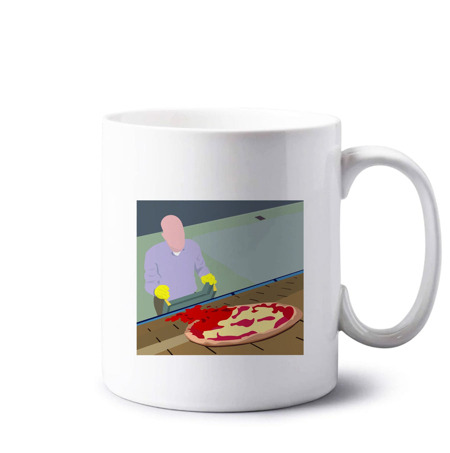 Pizza On The Roof - Breaking Bad Mug
