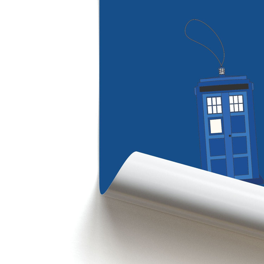 Tardis Ornement - Doctor Who Poster