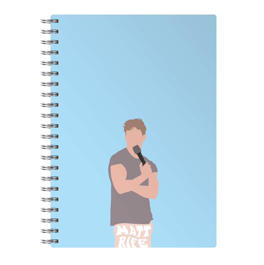 Blue - Matt Rife  Notebook