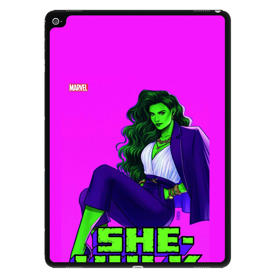 Suited Up - She Hulk iPad Case