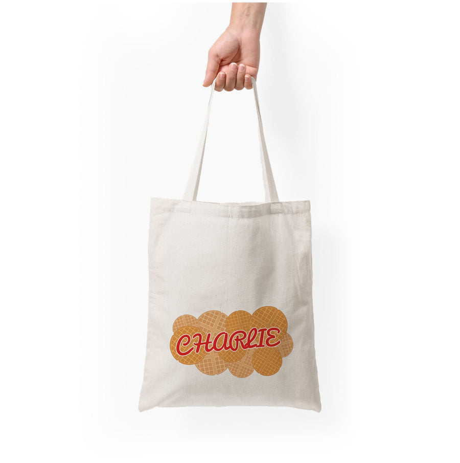 Waffles - Personalised Stranger Things Tote Bag