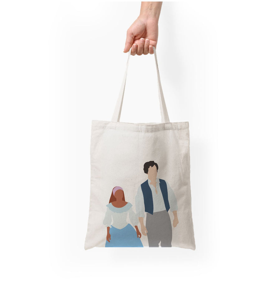 Ariel And Eric - The Little Mermaid Tote Bag
