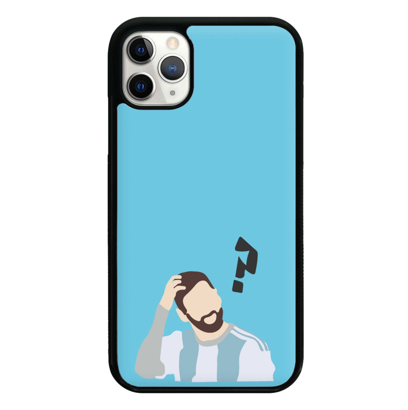 Question Mark - Messi Phone Case