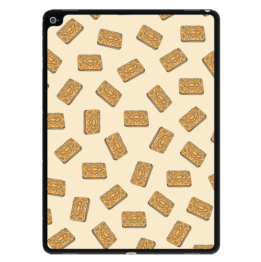 Custard Creams - Biscuits Patterns iPad Case