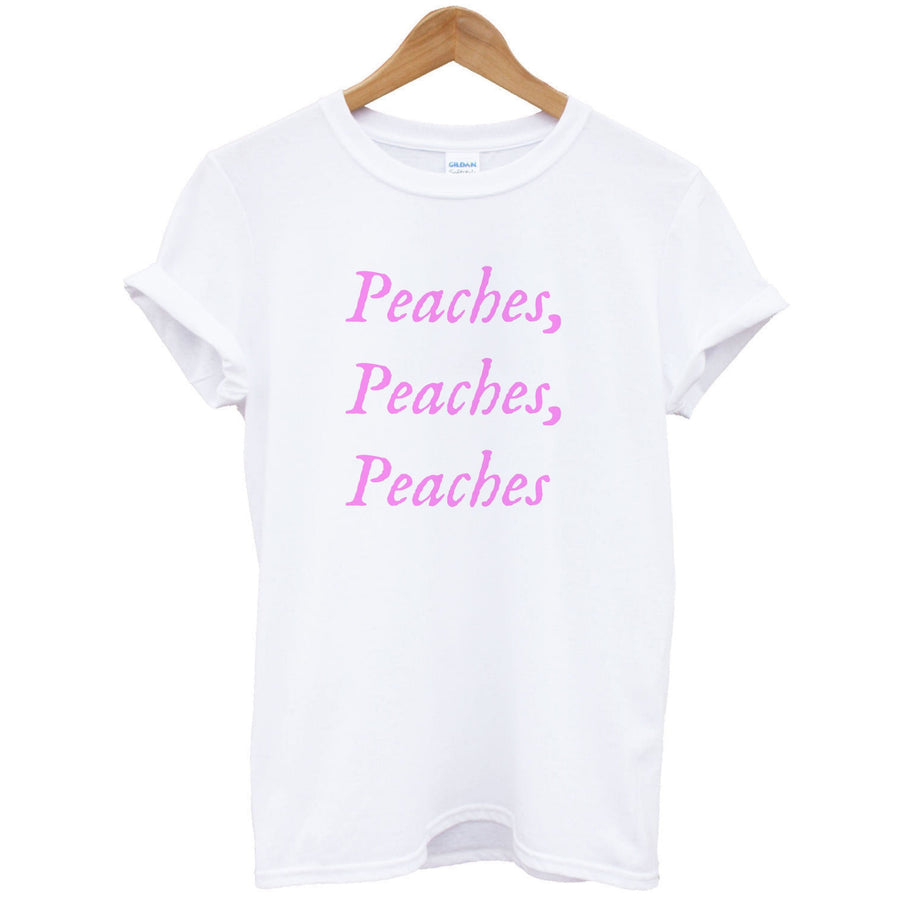 Peaches , Peaches , Peaches - The Super Mario Bros T-Shirt