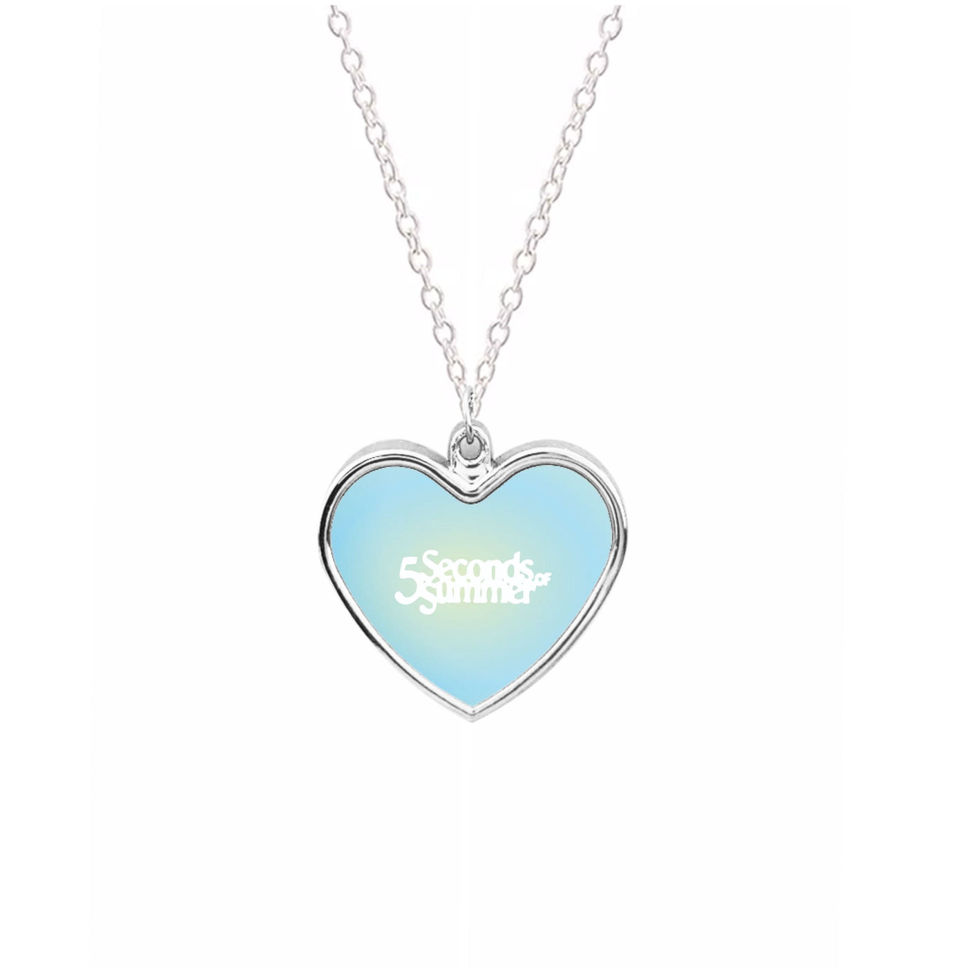 Green And Blue - 5 Seconds Of Summer  Necklace