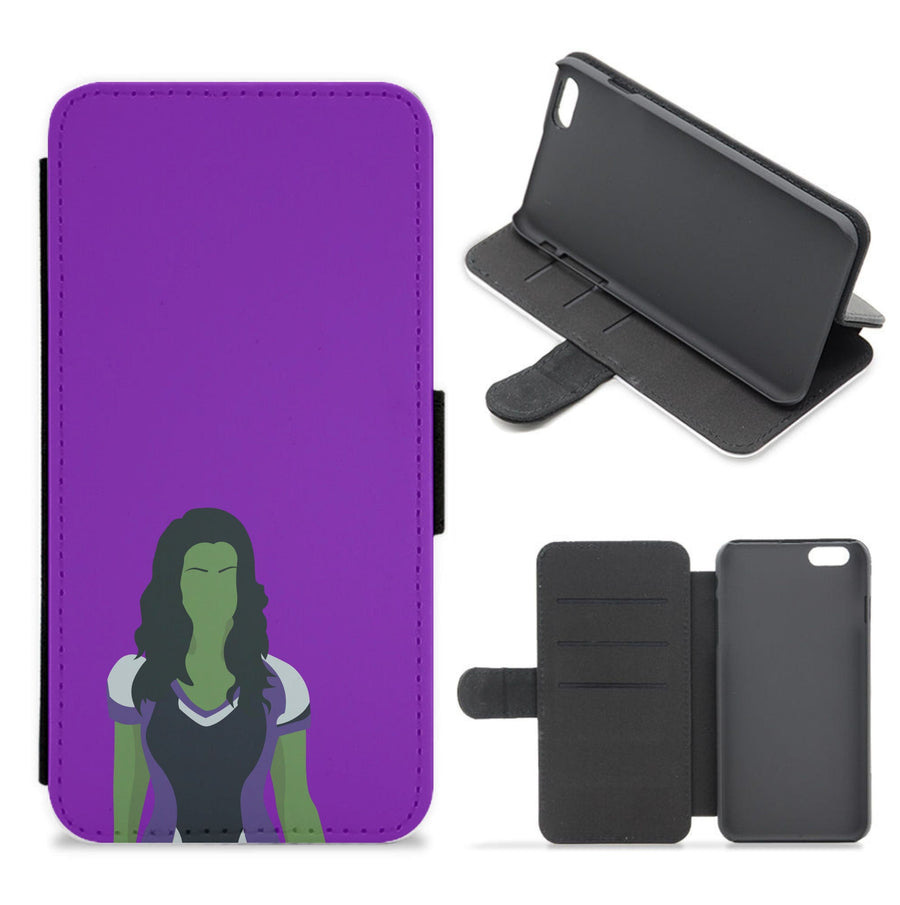 Jennifer Walters - She Hulk Flip / Wallet Phone Case
