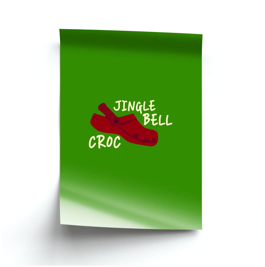 Jingle Bell Croc - Christmas Puns Poster