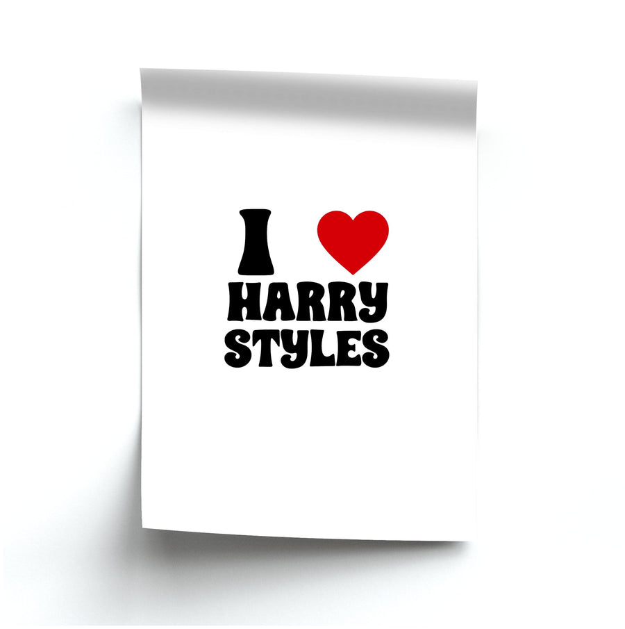 I Love Harry Poster