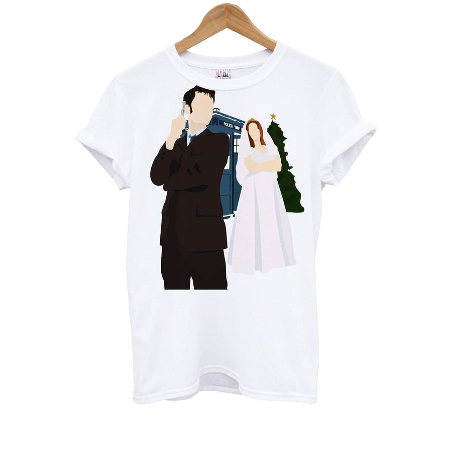 Donna And The Doctor - Doctor Who Kids T-Shirt