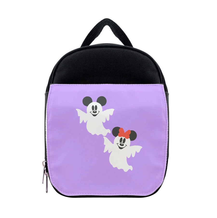 Mickey And Minnie Mouse Ghost - Disney Halloween Lunchbox