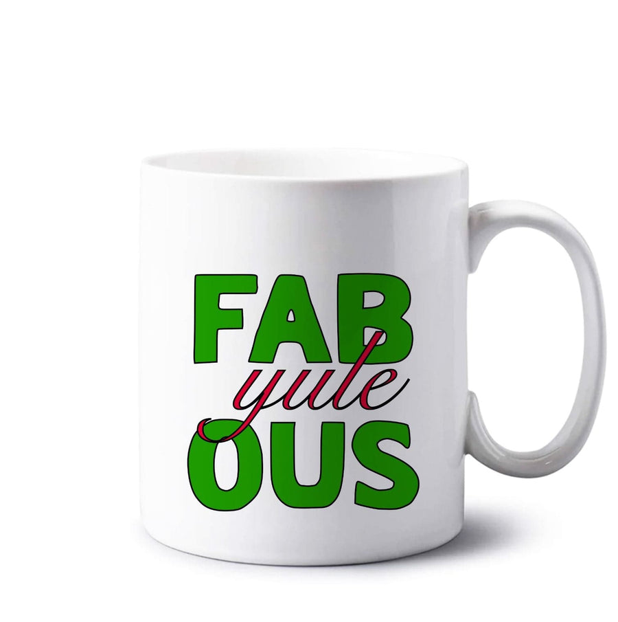 Fab-Yule-Ous Red - Christmas Puns Mug