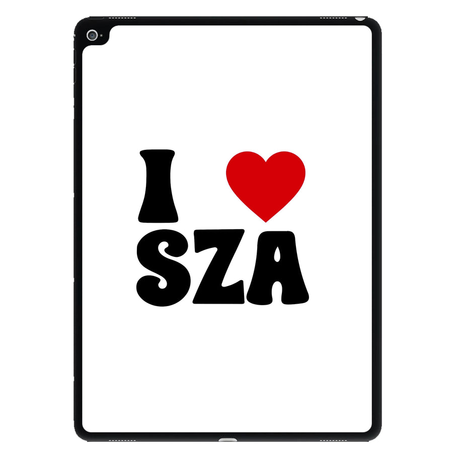 I Love SZA iPad Case