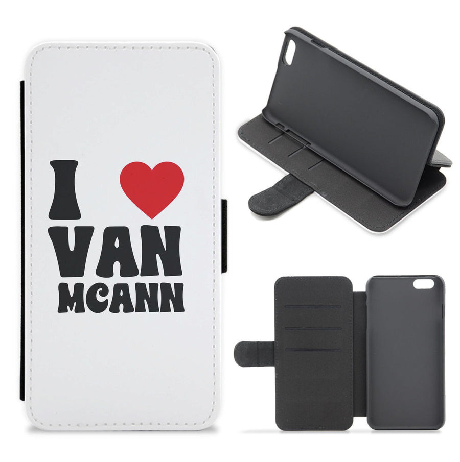 I Heart Vann MaCann - Catfish And The Bottlemen Flip / Wallet Phone Case