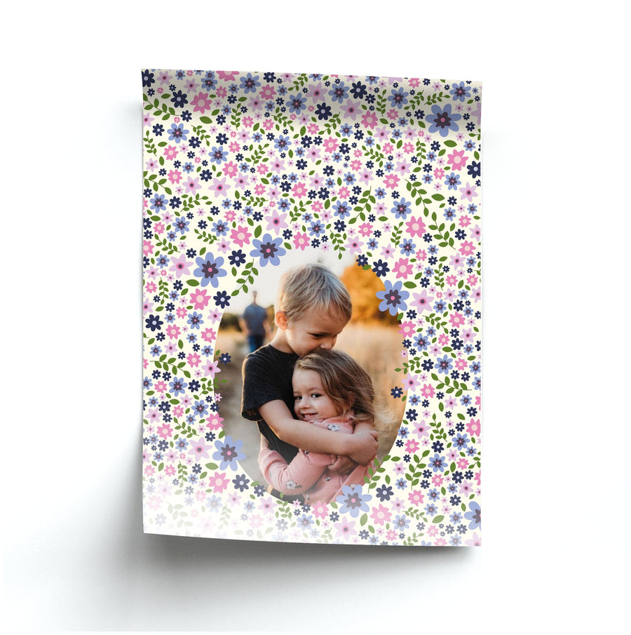 Detailed Flower Pattern - Personalised Mother's Day Poster