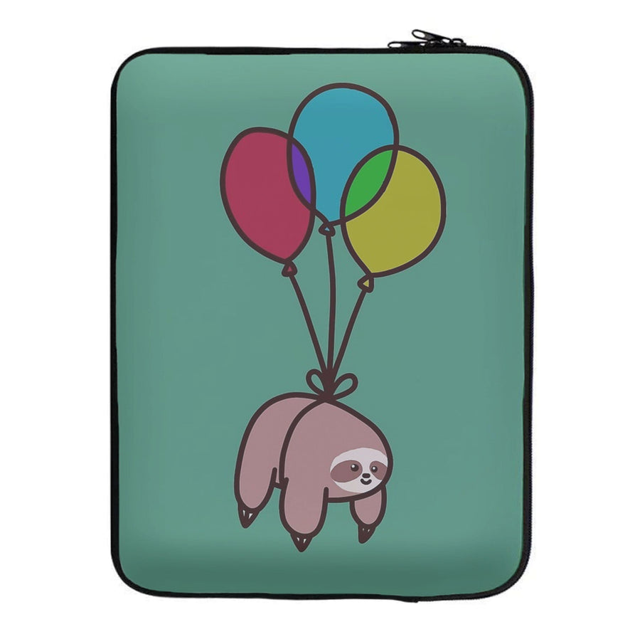 Balloon Sloth Laptop Sleeve
