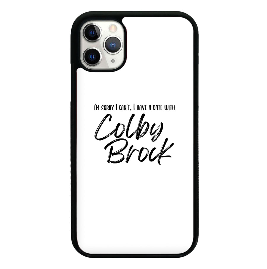 Date With Colby - Sam And Colby Phone Case