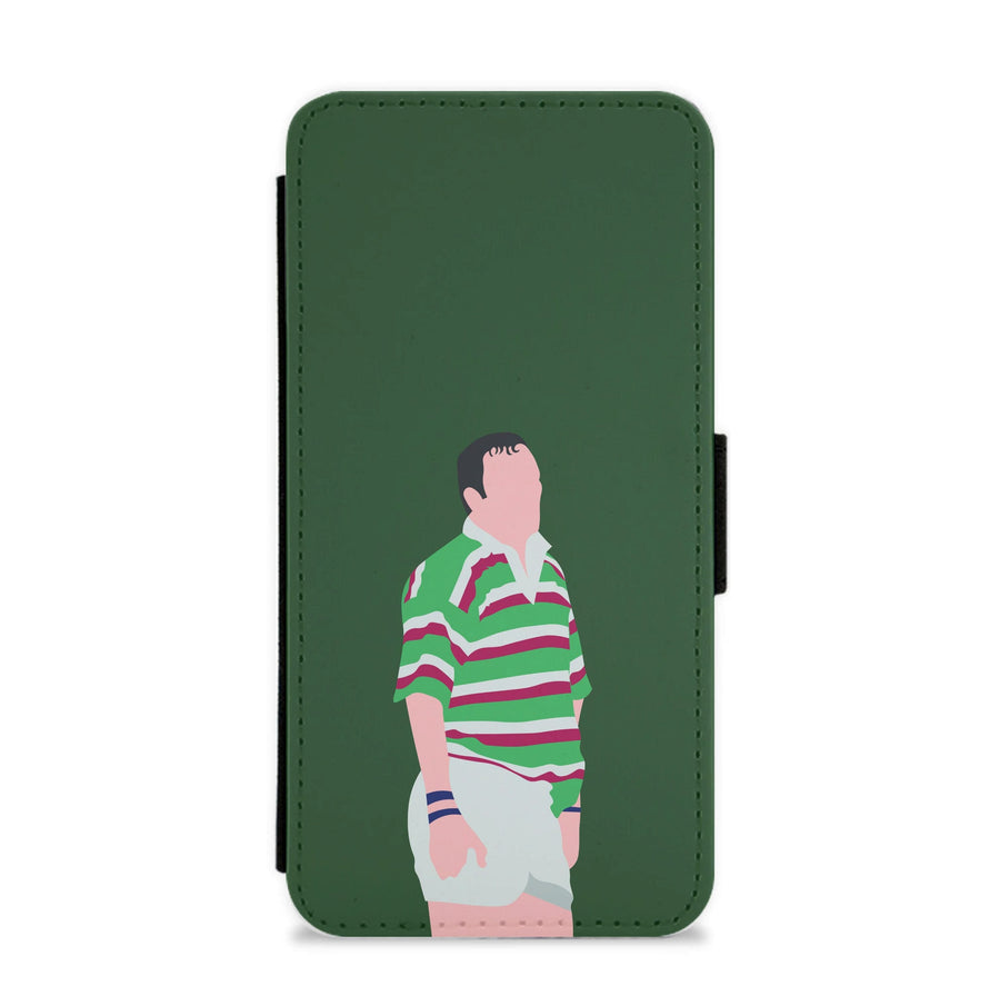 Martin Johnson - Rugby Flip / Wallet Phone Case
