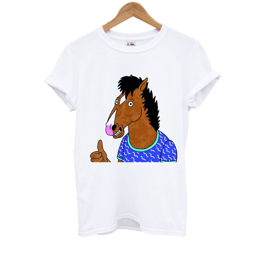 Thumbs Up - BoJack Horsemen Kids T-Shirt