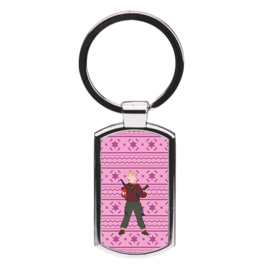 Kevin And Hairdryers - Home Alone Luxury Keyring