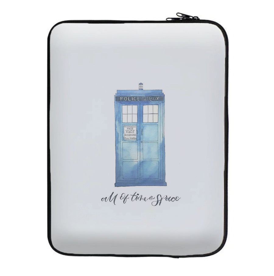 All of Time and Space - Doctor Who Laptop Sleeve