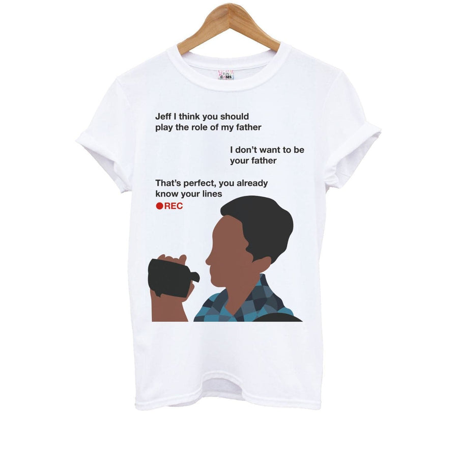 You Already Know Your Lines - Community Kids T-Shirt