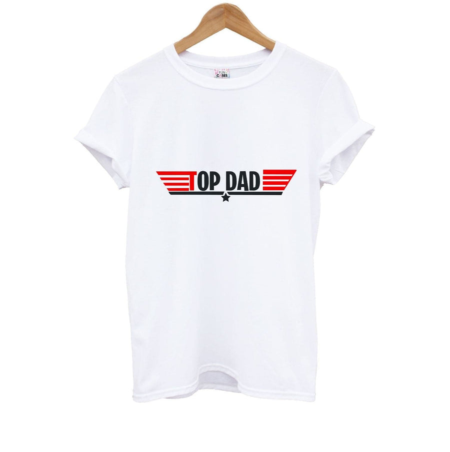Top Dad- Fathers Day Kids T-Shirt