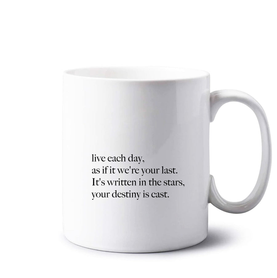 Live Each Day As If It We're Your Last - Elvis Mug