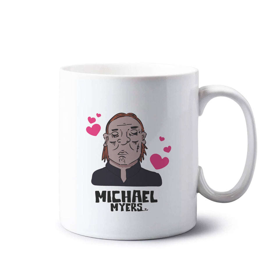 Love Hearts - Michael Myers Mug