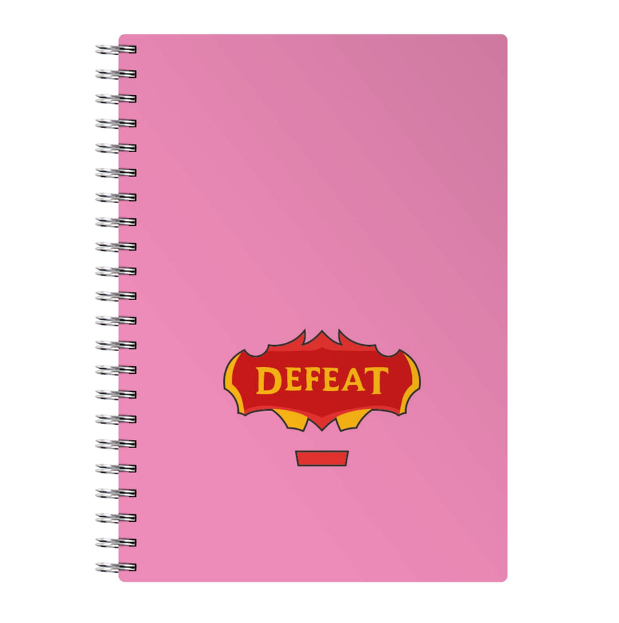 Defeat - League Of Legends Notebook