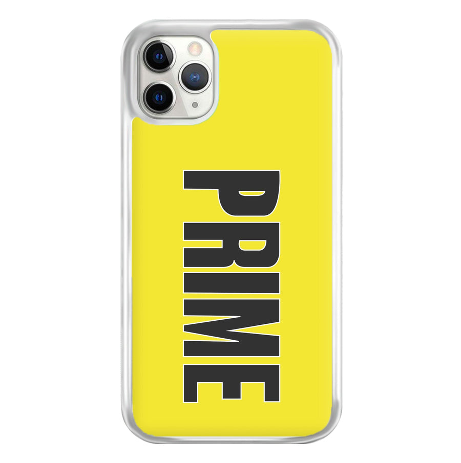 Prime - Yellow Phone Case