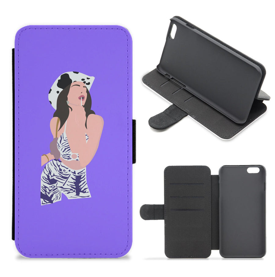 Cow print - Kendall Jenner Flip / Wallet Phone Case