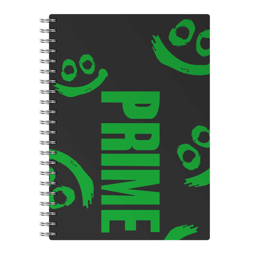 Prime - Green And Black Notebook
