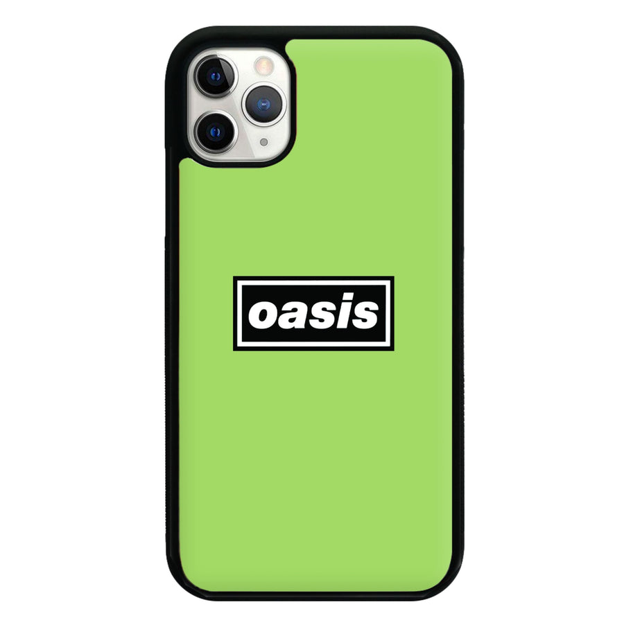 Band Name Green - Oasis Phone Case