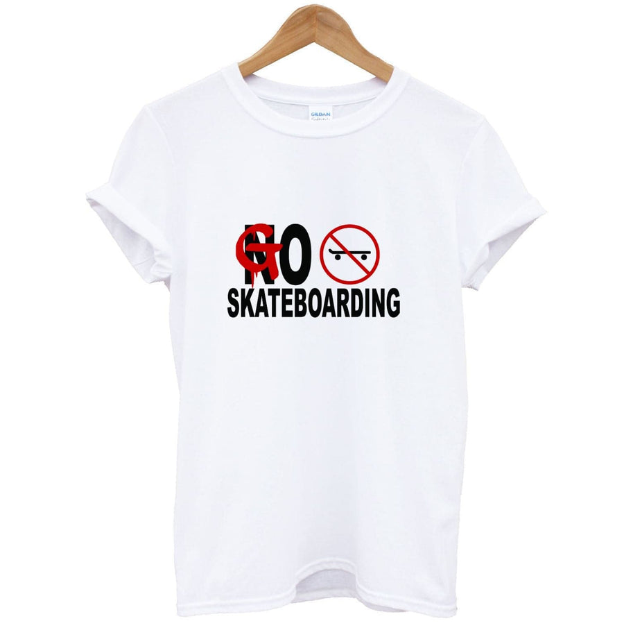 Go Skateboarding - Skate Aesthetic  T-Shirt