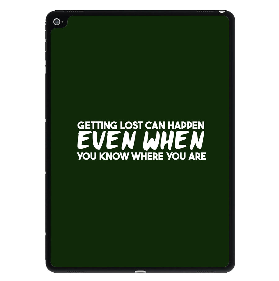 Getting Lost Can Happen - Shadow And Bone iPad Case