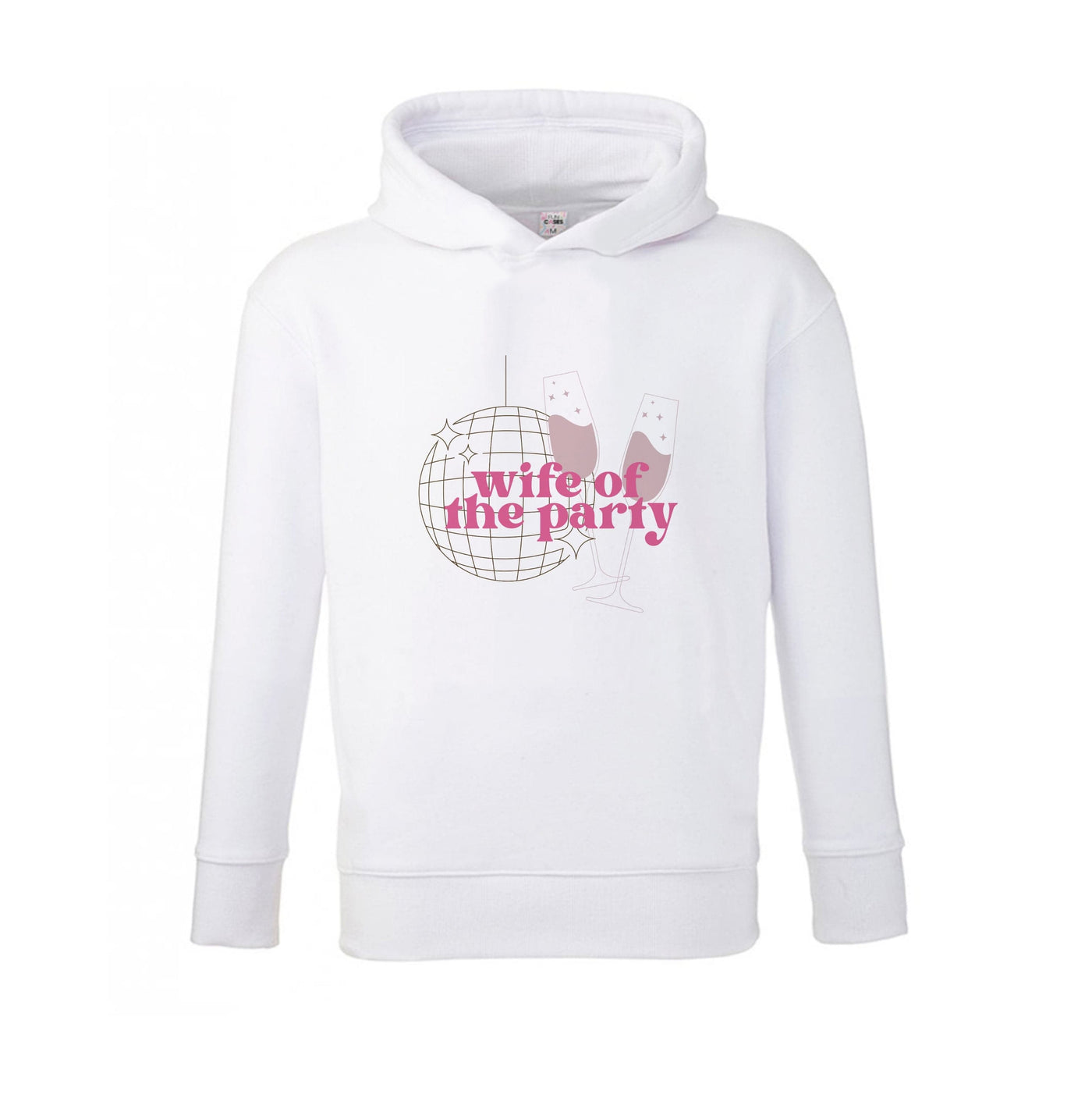 Wife Of The Party - Bridal Kids Hoodie