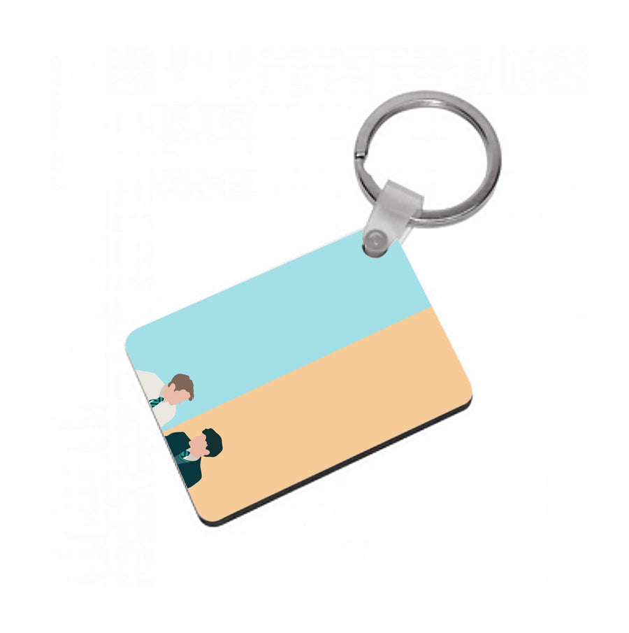 Blue And Yellow - Heartstopper Keyring