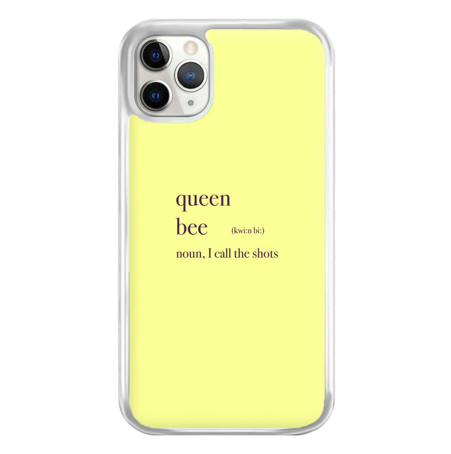 Queen Bee Definition - Beyonce Phone Case