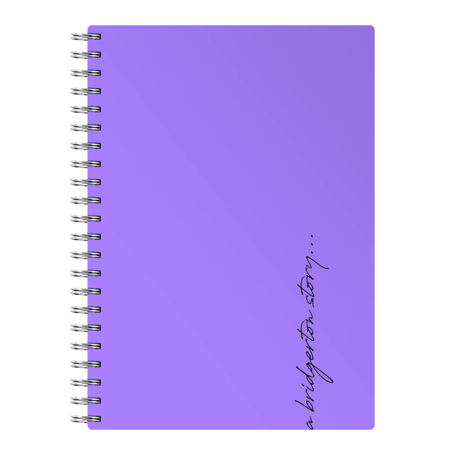 A Bridgerton Story - Queen Charlotte Notebook
