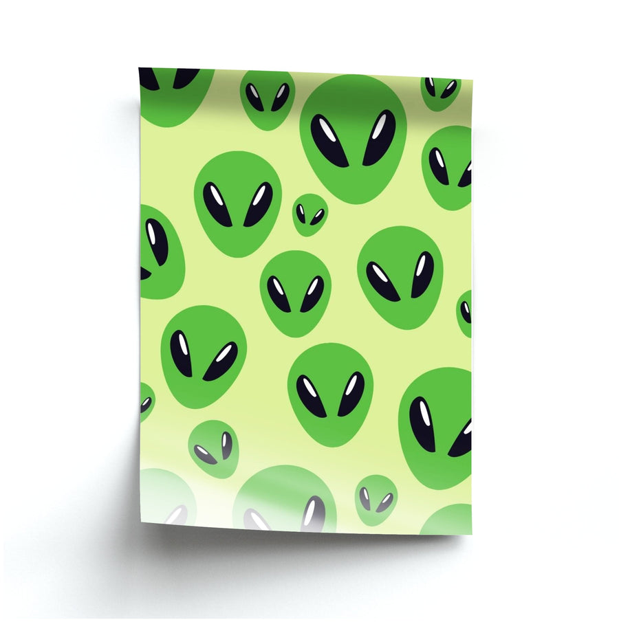 Alien Raider - Space Poster