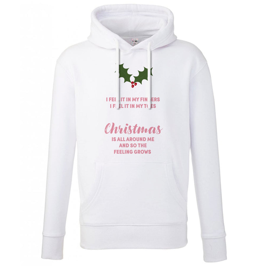 Christmas Is All Around Me - Love Actually Hoodie
