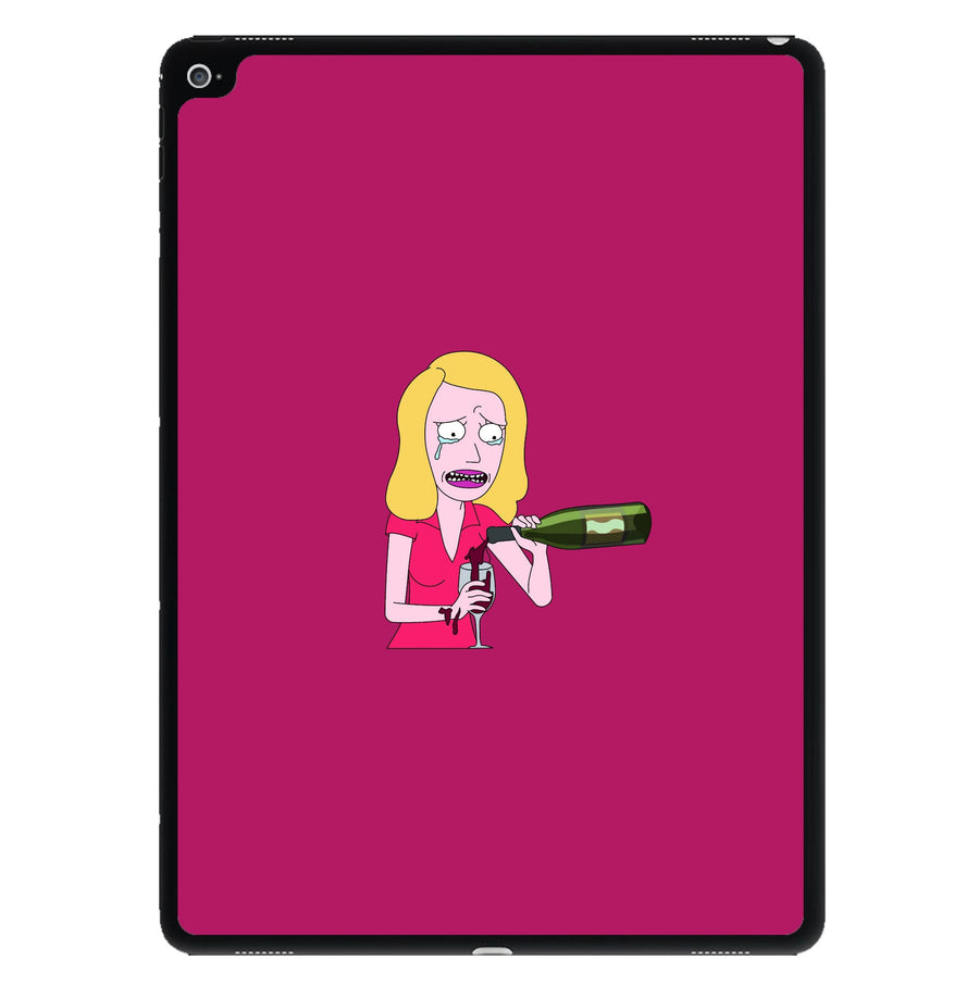 Beth Crying - Rick And Morty iPad Case