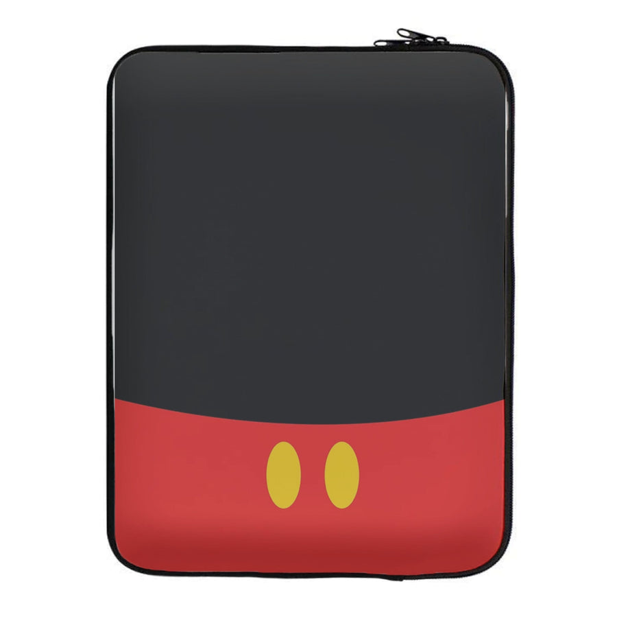 Mickey Mouse Outfit Laptop Sleeve