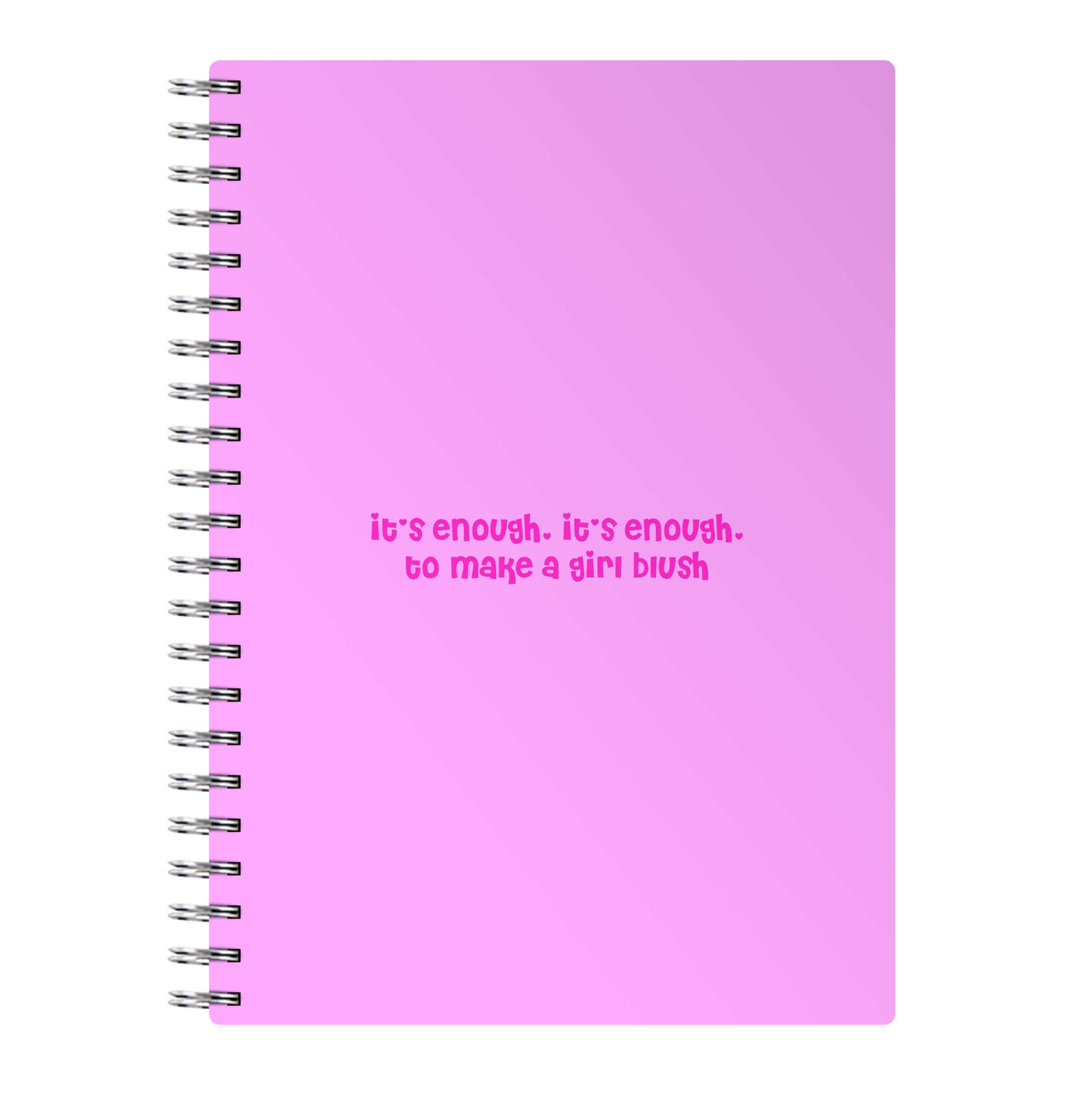 Make A Girl Blush - Wetleg Notebook