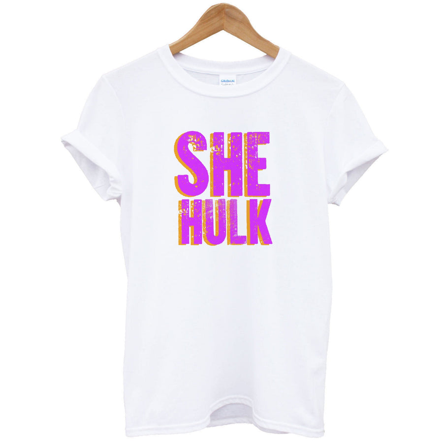 Pink - She Hulk T-Shirt
